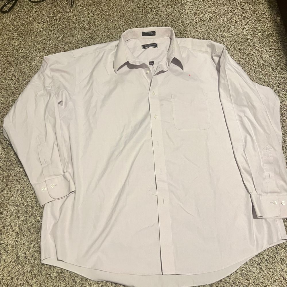 Roberto Villini light purple Long Sleeve Button-Down Dress‎ Shirt